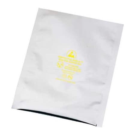 Desco Industries Desco Moisture Barrier Bags, 18inW x 24inL, 3.5 Mil, Silver, 100/Pack 13832